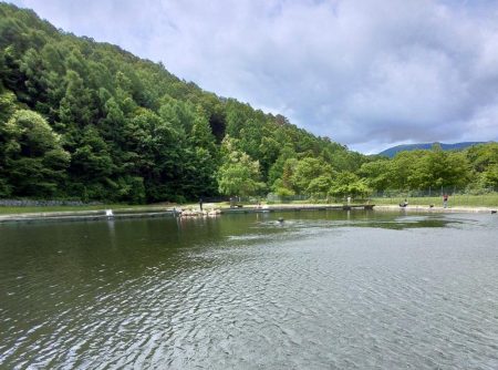 ペピーノ釣れる！　～平谷湖フィッシングスポット～